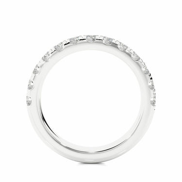 1ct Round Cut Prong Setting Diamond Eternity Band In White Gold
