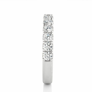 1ct Round Cut Prong Setting Diamond Eternity Band In White Gold