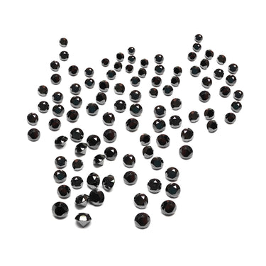 1 MM To 1.30 MM Lot Calibrated Black Diamond