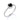 1 Carat Round Cut Criss Cross Bezel Setting Black Diamond Ring  