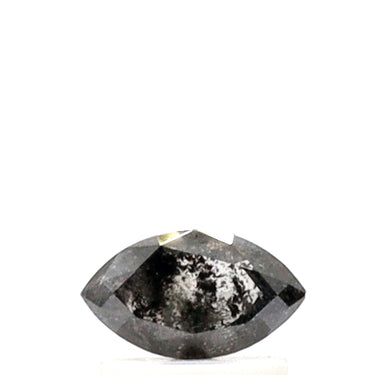 0.48 Carat Marquise Cut Salt and Pepper Diamond