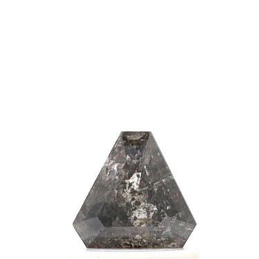 0.55 Ct Geometric Shape Salt and Pepper Diamond