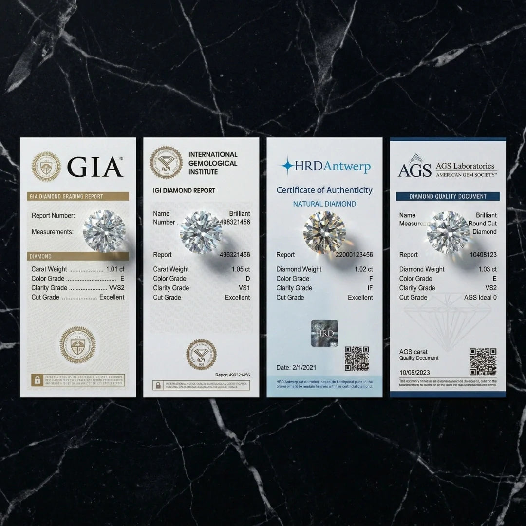 Lab Grown Diamond vs Natural Diamond Certification