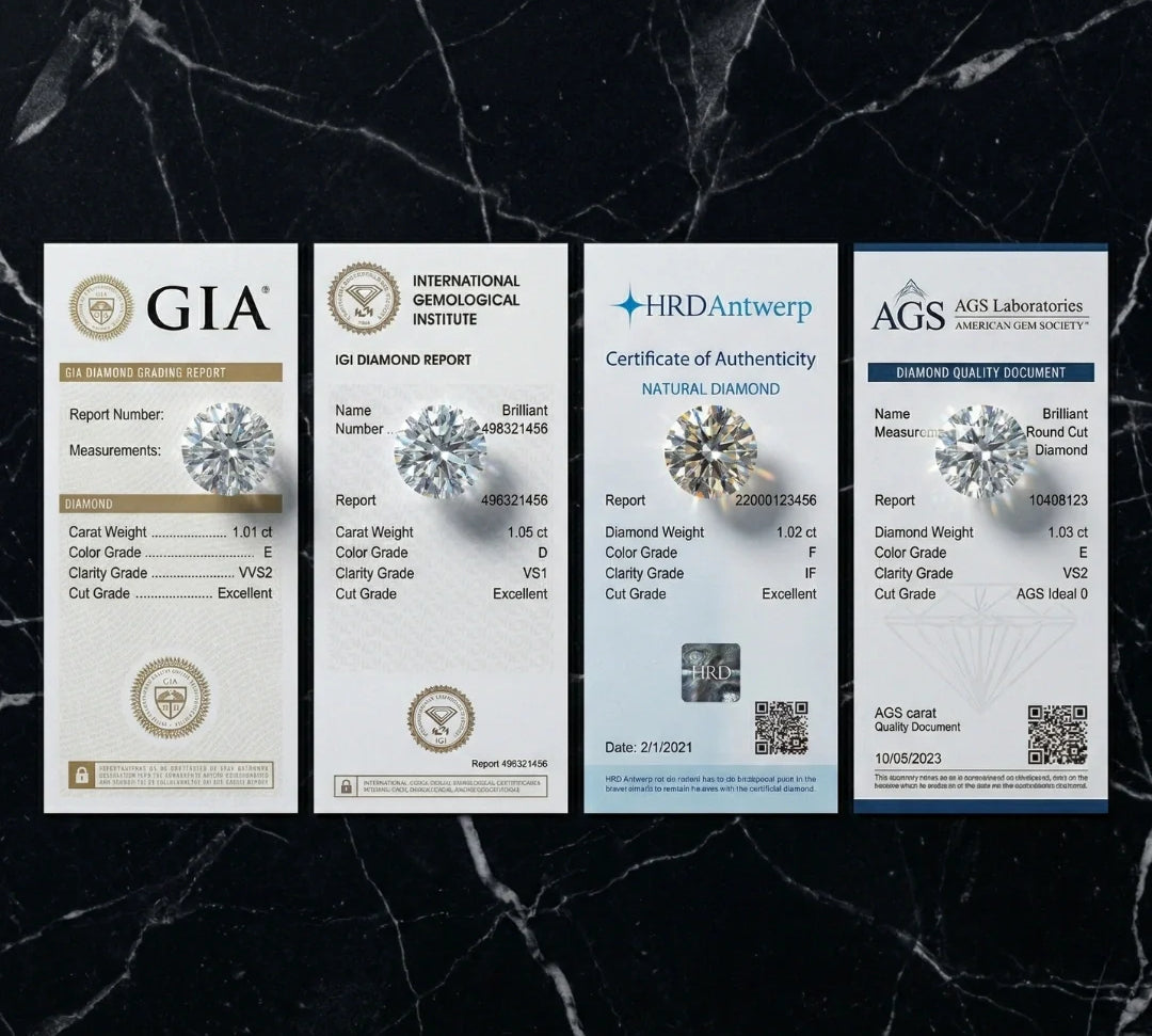 Lab Grown Diamond vs Natural Diamond Certification