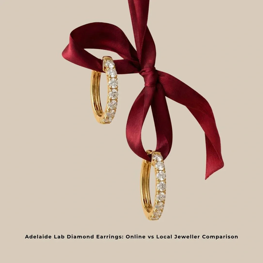 Adelaide Lab Diamond Earrings: Online vs Local Jeweler Comparison