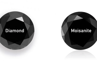 Black Diamond Vs Black Moissanite - Do You Know The Gem?