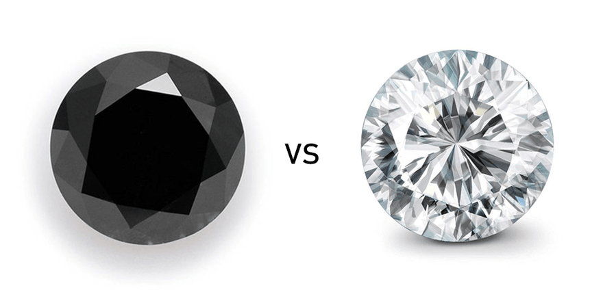 BLACK DIAMOND VS WHITE DIAMOND