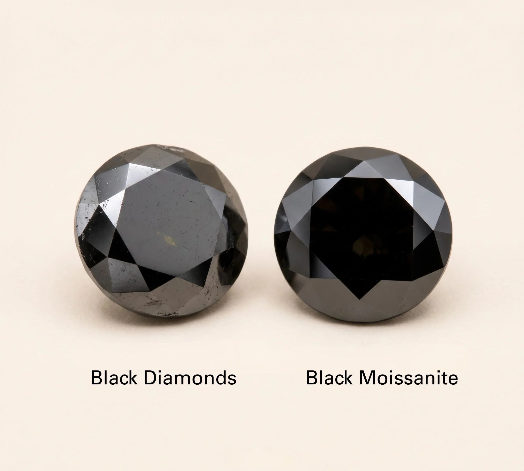 Black Diamonds Vs Black Moissanite