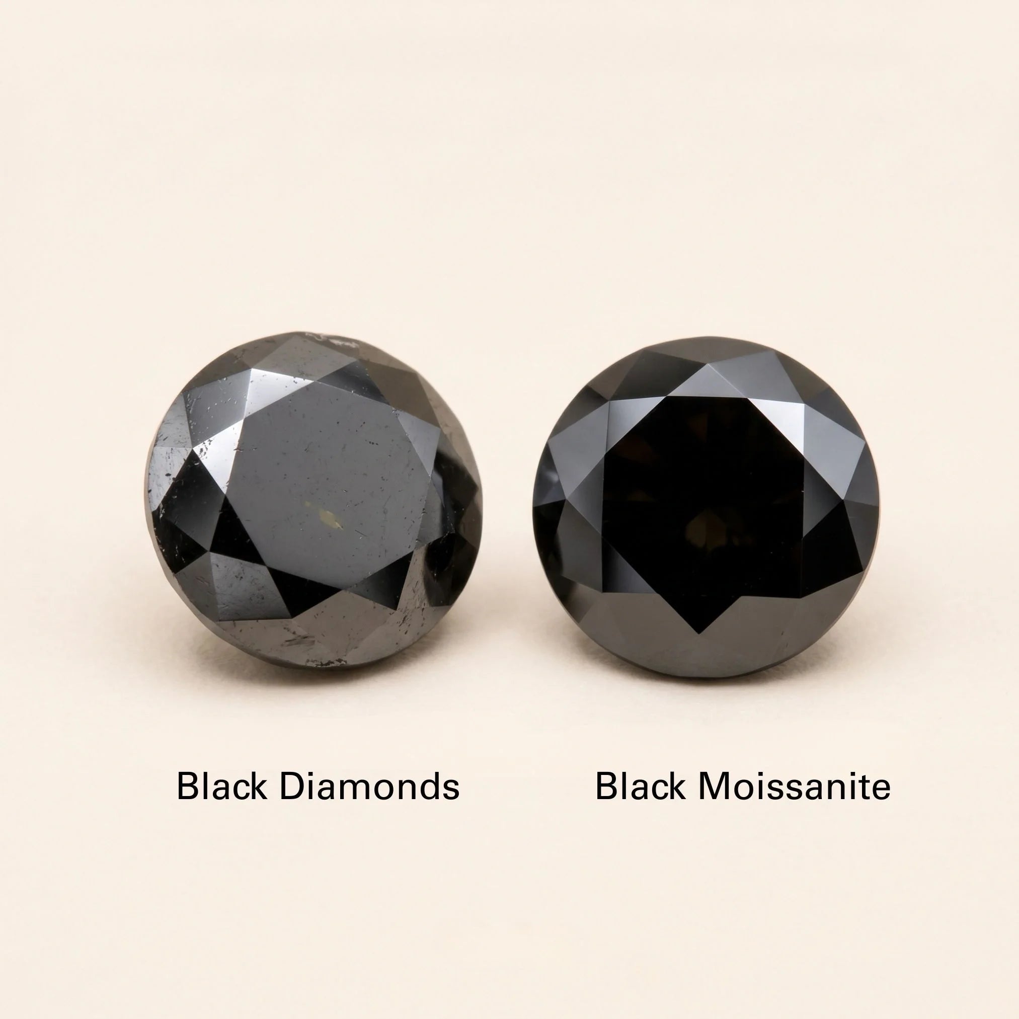 Black Diamonds Vs Black Moissanite