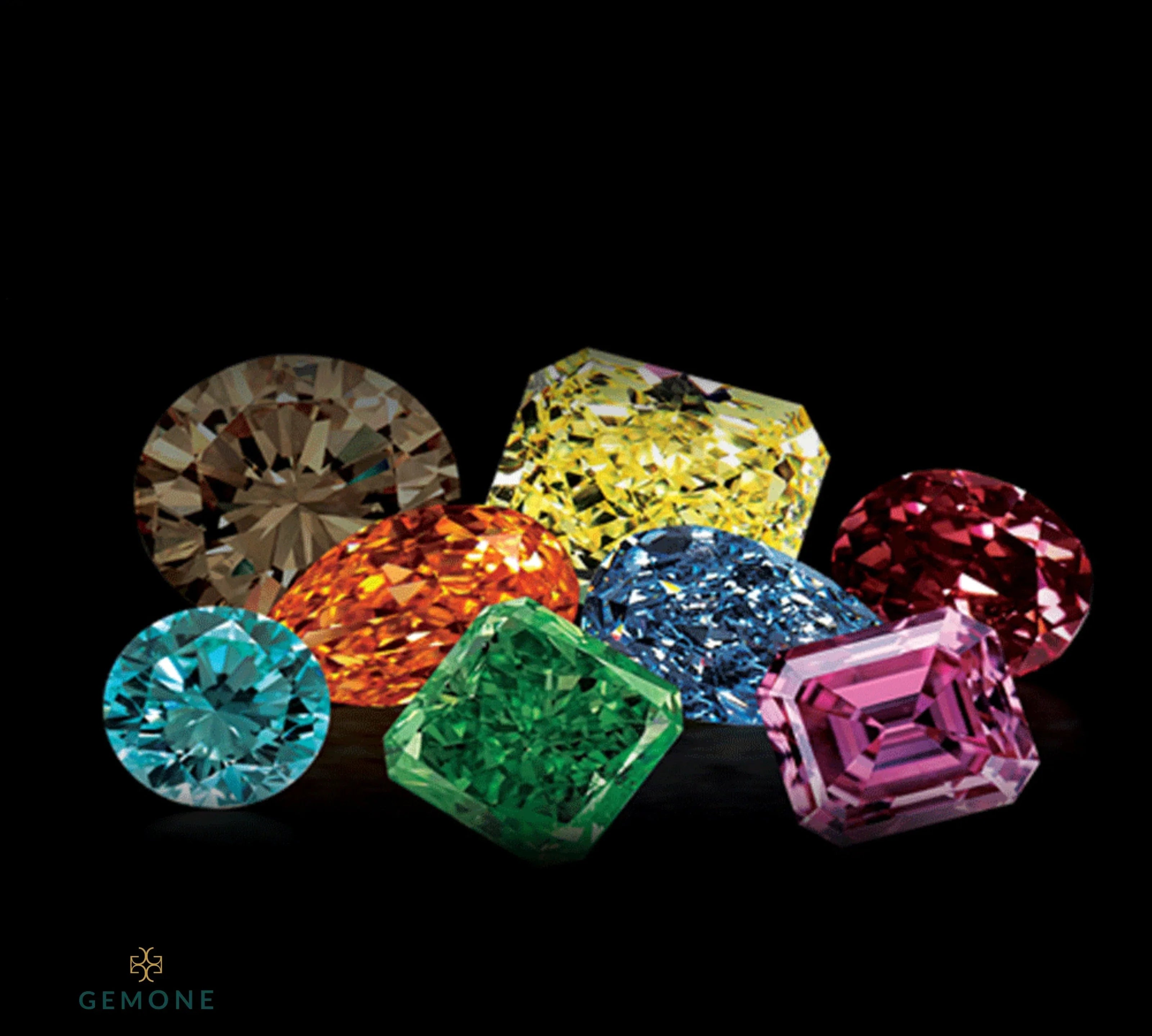 Different Natural Diamond colors