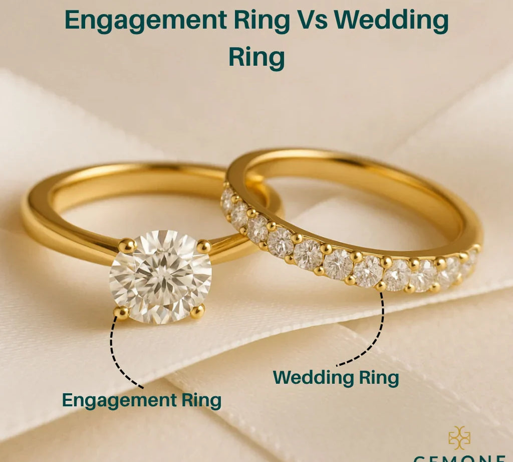 Engagement Ring Vs Wedding Ring
