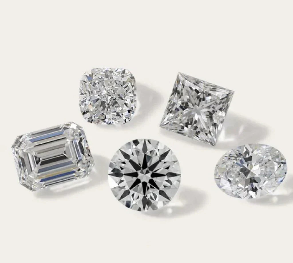 imperfect diamonds round cut,princess cut, oval cut emerald cut diamond