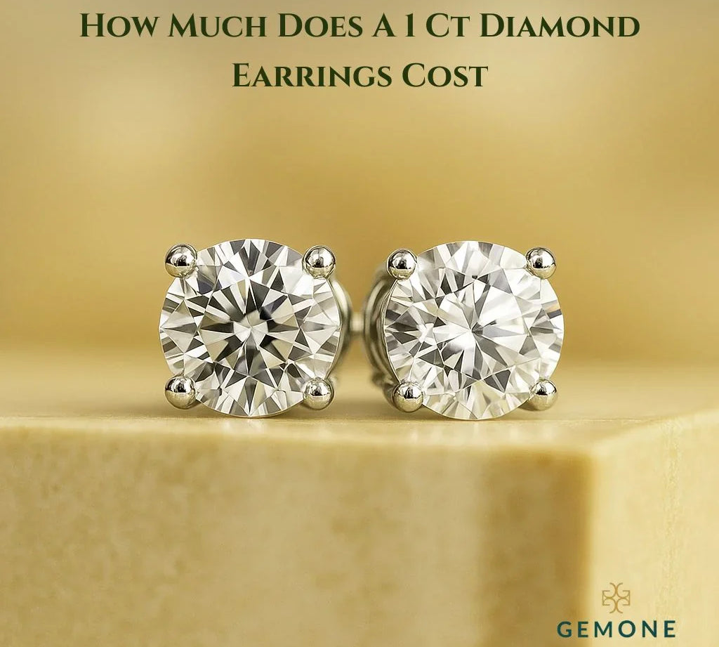 How Much Does A 1 Ct Diamond Earrings Cost