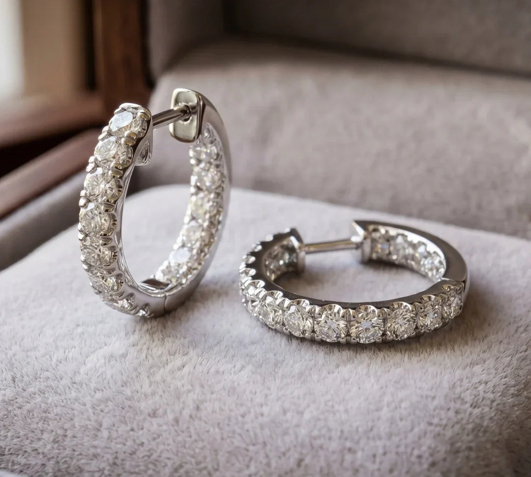Lab Diamond Earrings