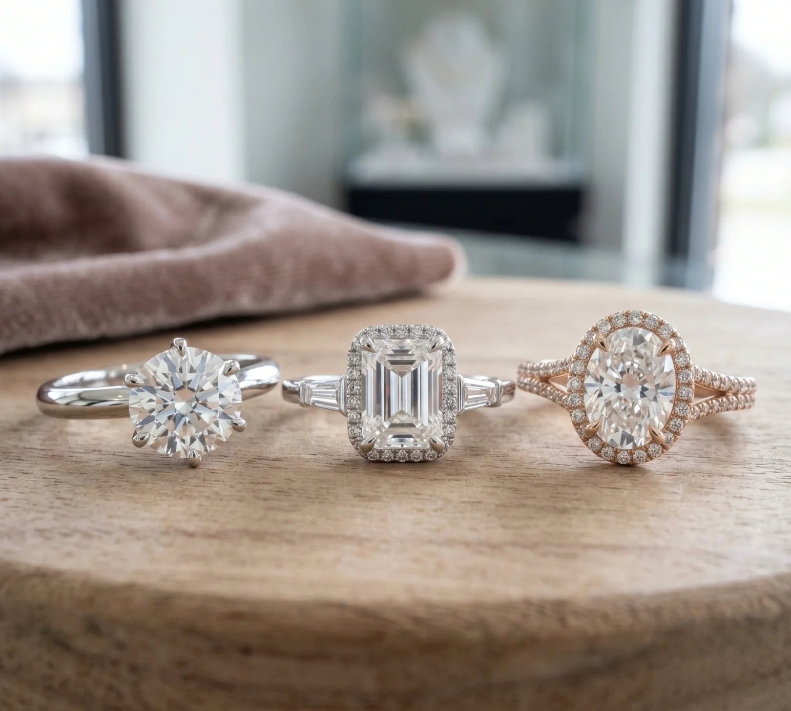 Lab Grown Diamond Engagement Ring