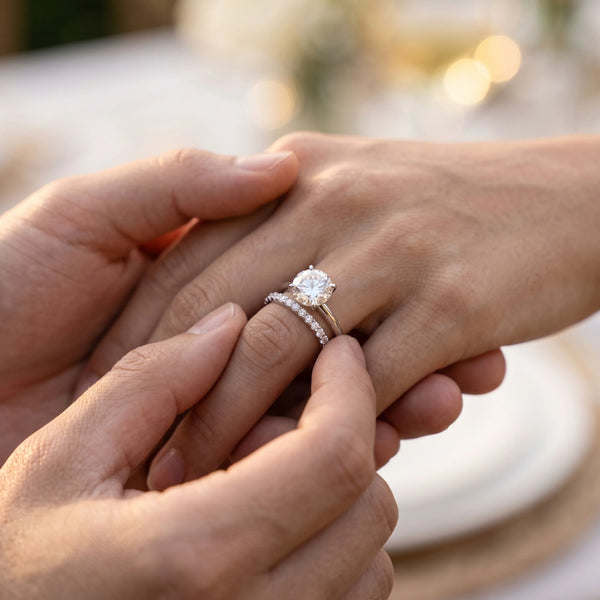 Lab Diamond Wedding Ring