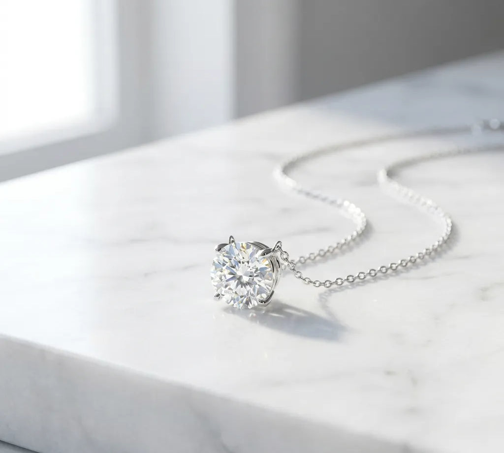 Lab-Grown Diamond Pendants