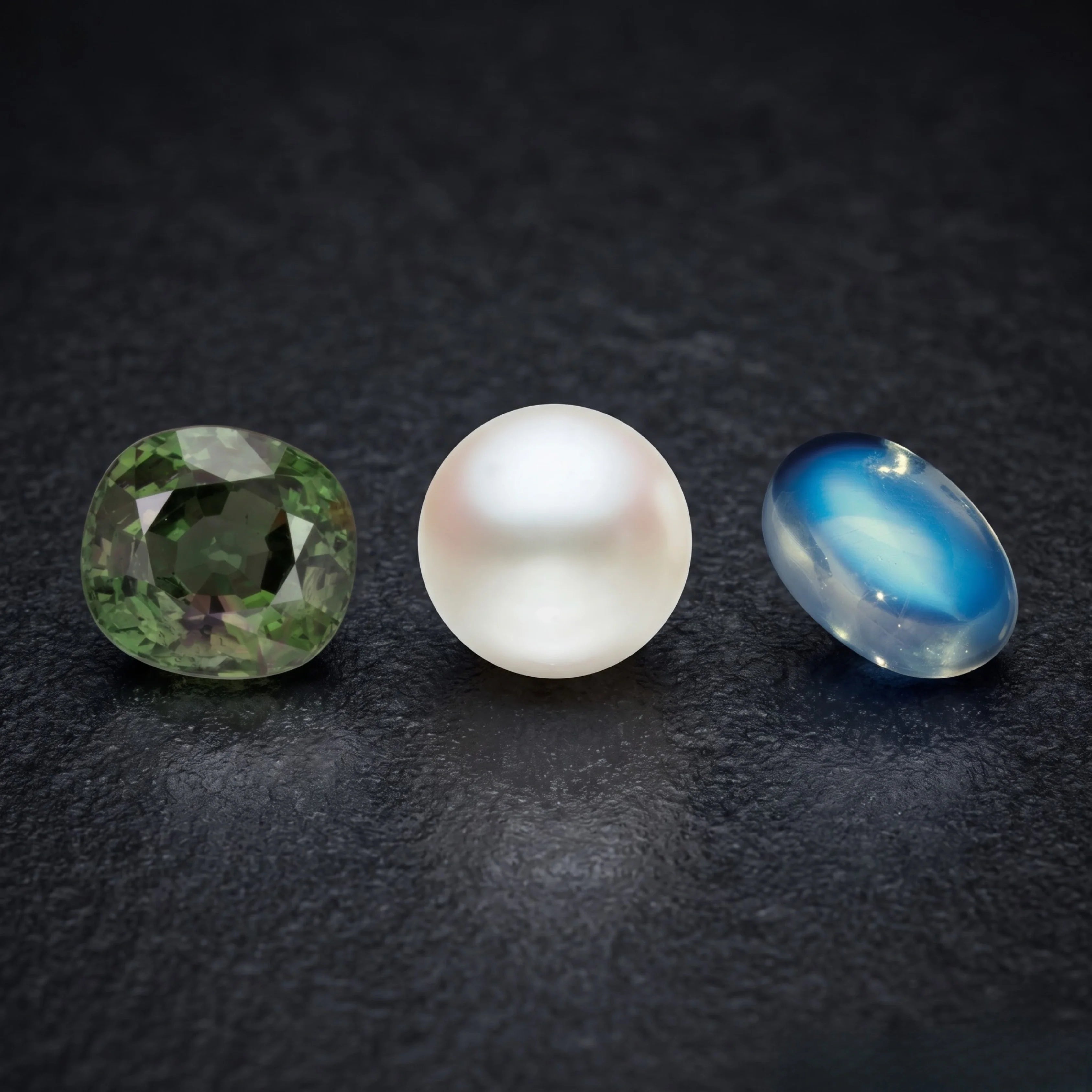 June Birthstone: Alexandrite & Pearl 
