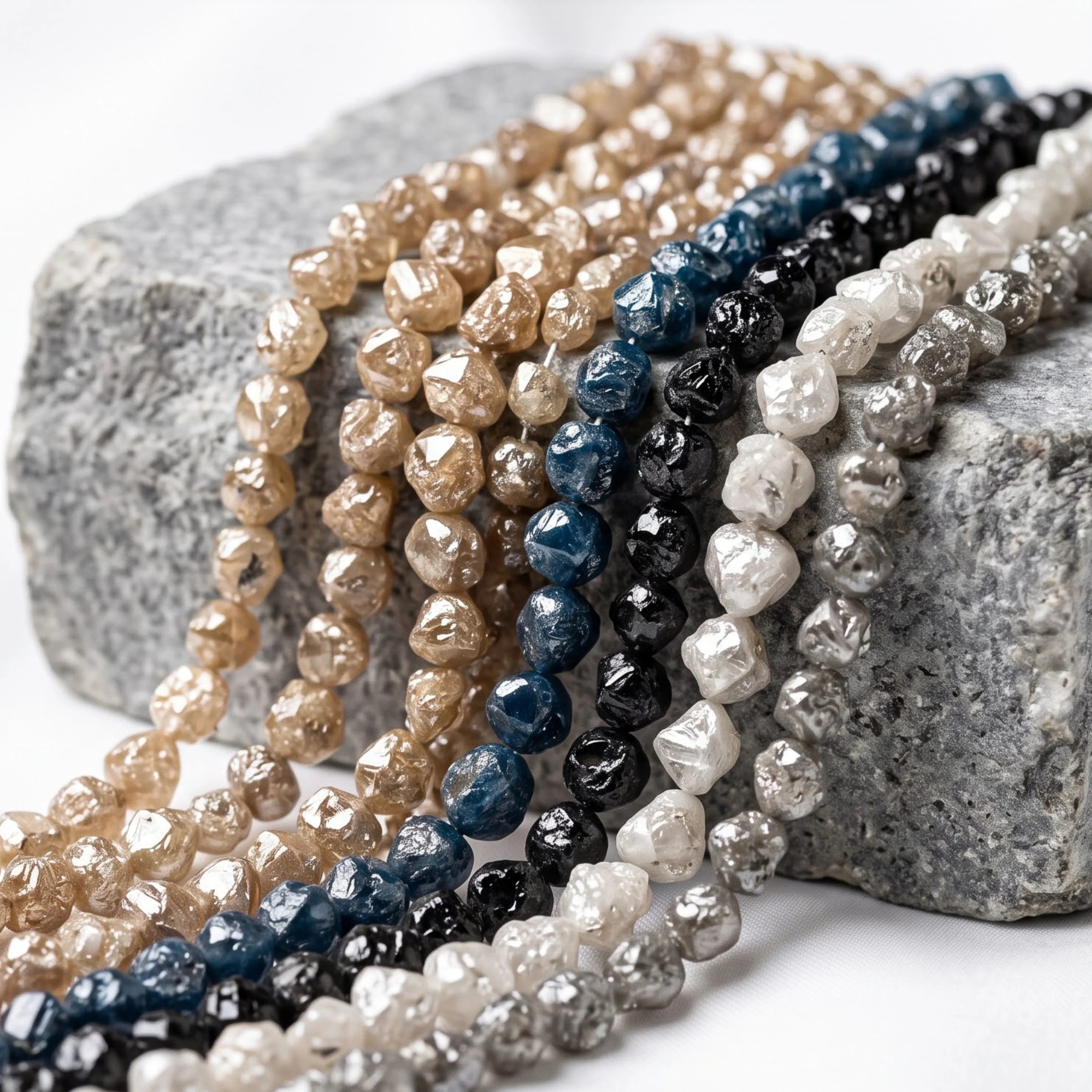 Know The Various Type of Diamond Beads