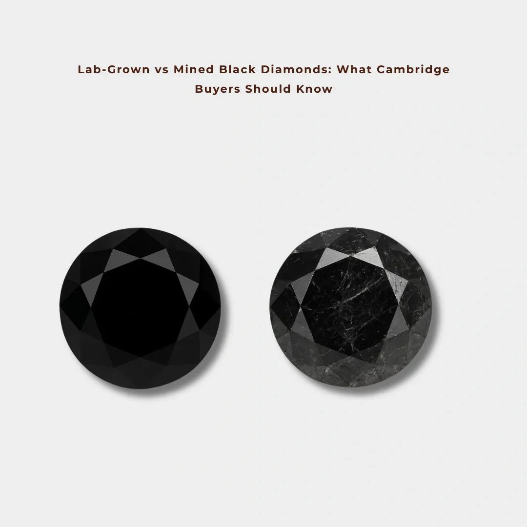 Lab-Grown vs Mined Black Diamonds: What Cambridge Buyers Should Know