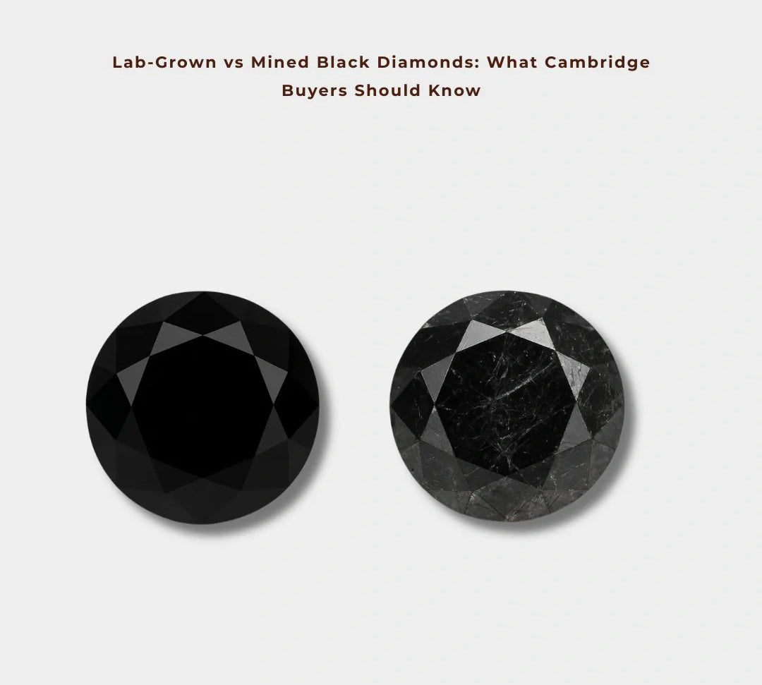 Lab-Grown vs Mined Black Diamonds: What Cambridge Buyers Should Know