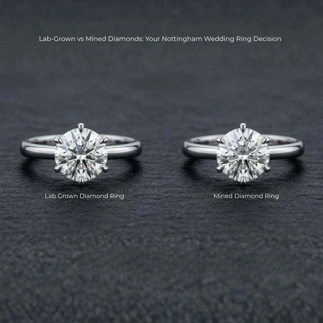 Lab-Grown vs Mined Diamonds: Your Nottingham Wedding Ring Decision
