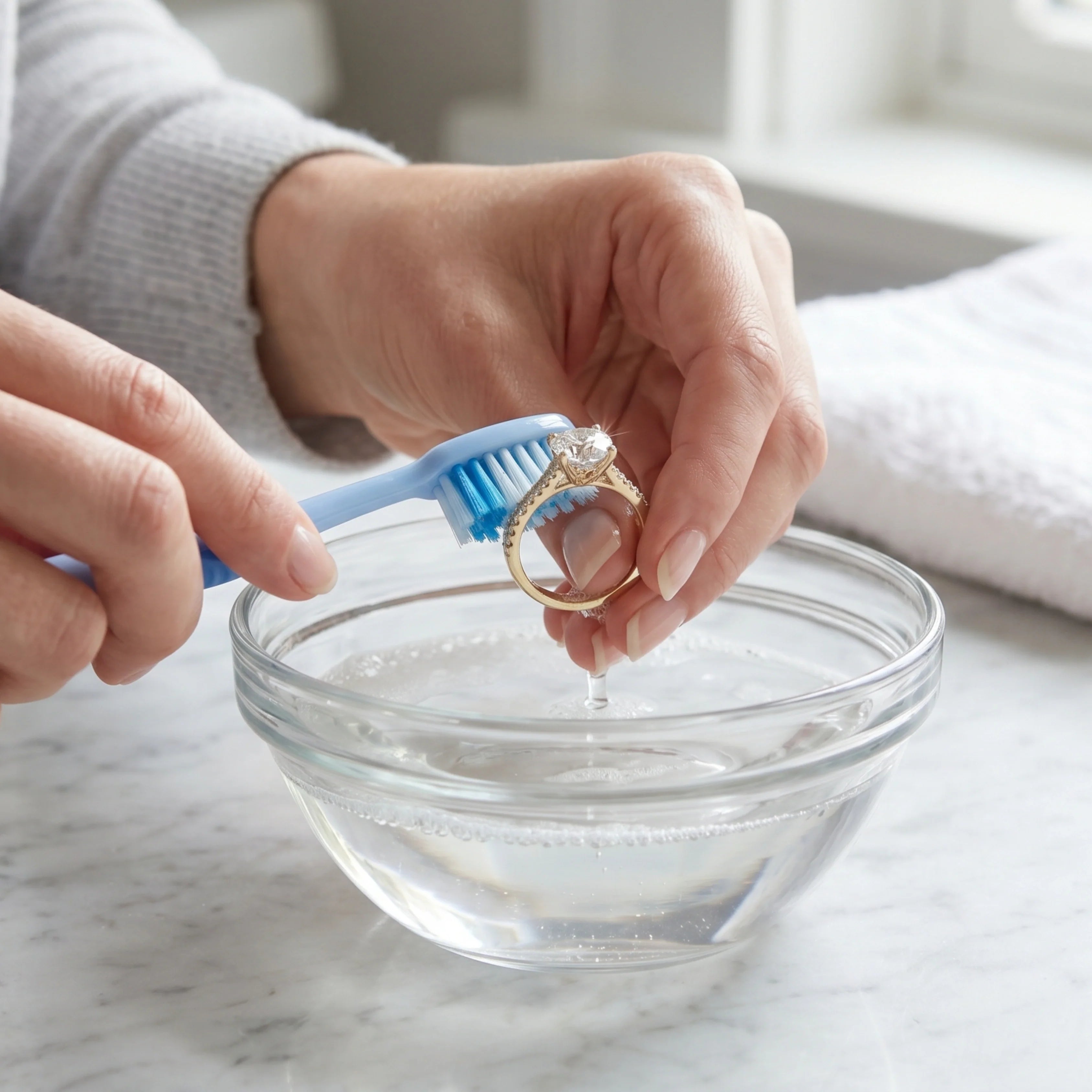 Lab Diamond Clean and Care Tips