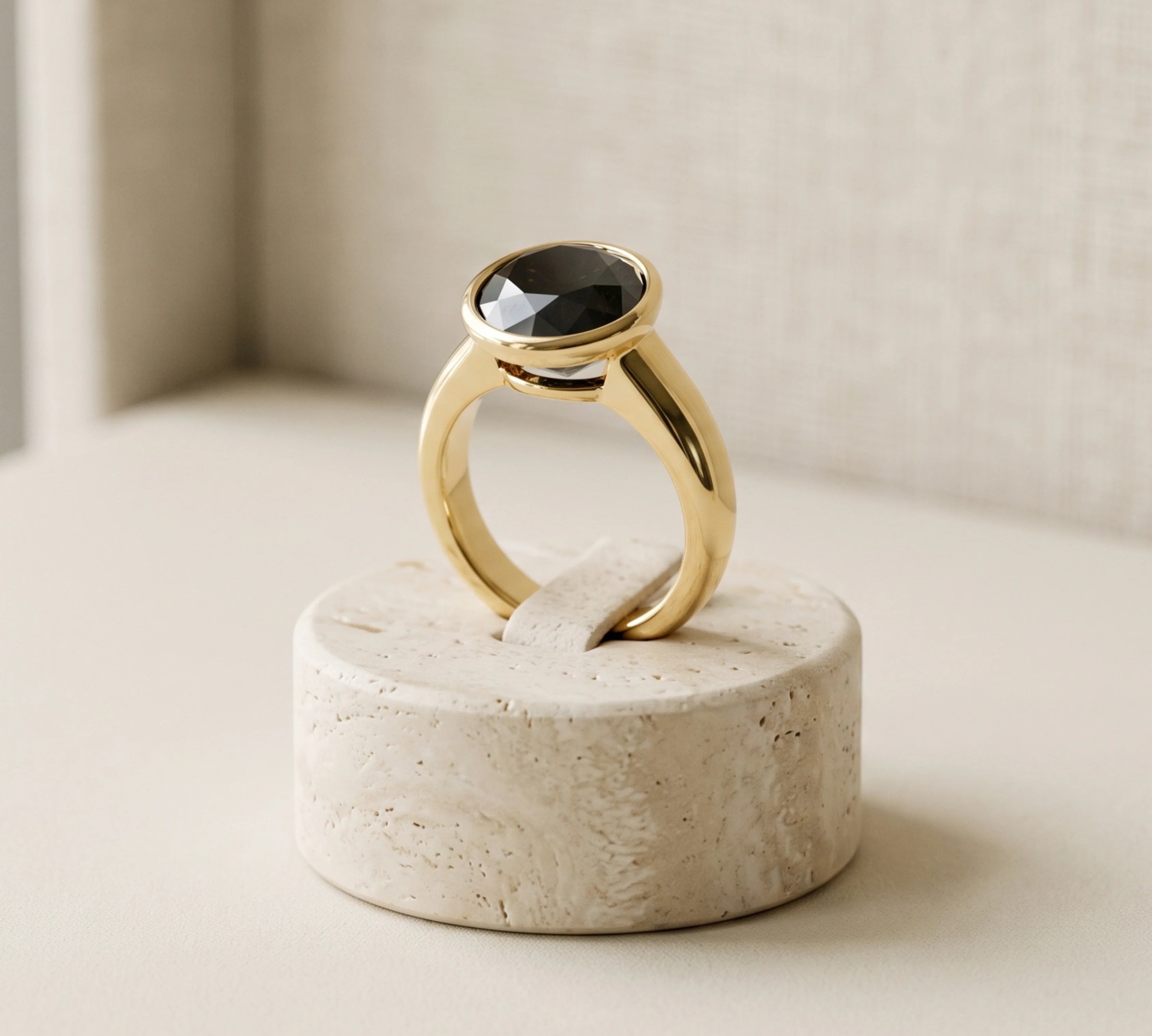Natural Black Diamonds In Modern Settings: Black Diamond Band Ideas