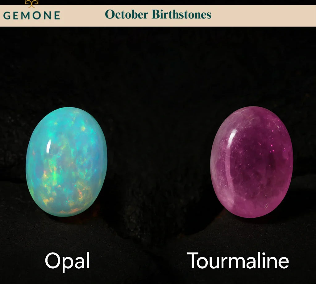 October Birthstone : Opal & Tourmaline Meaning, History, Color..