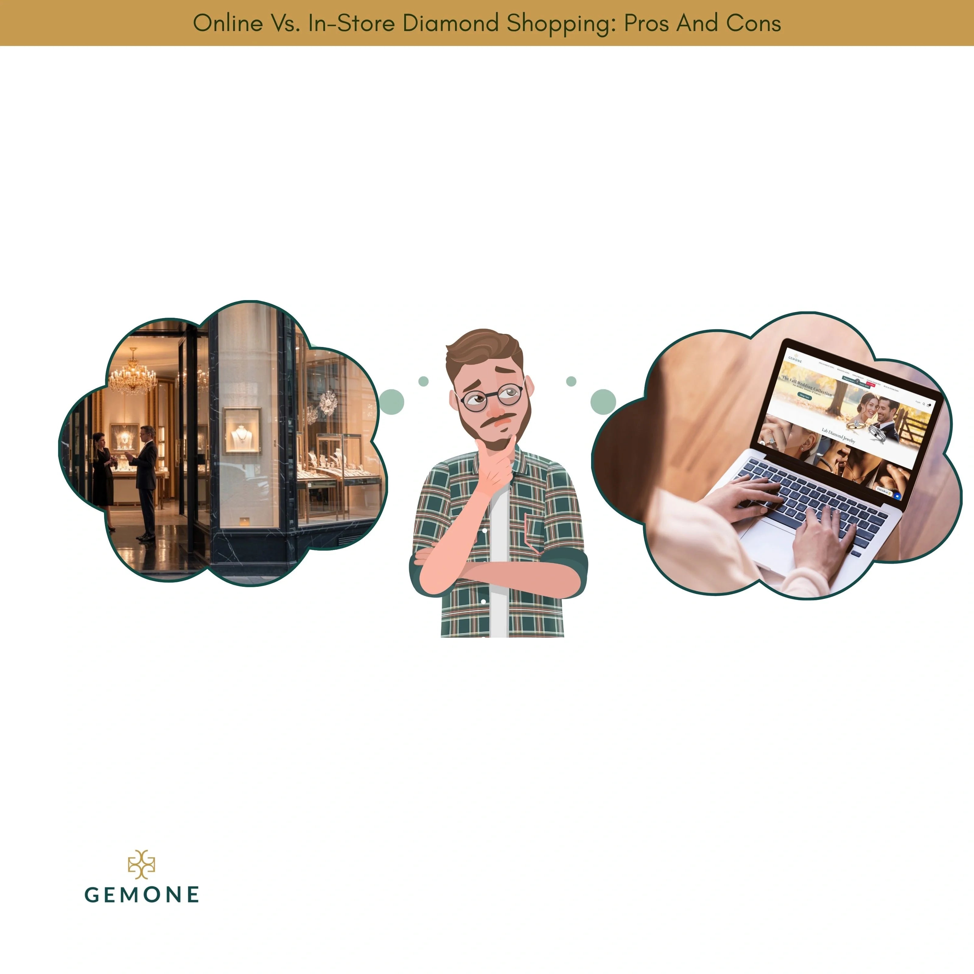 Online Vs. In-Store Diamond Shopping: Pros And Cons