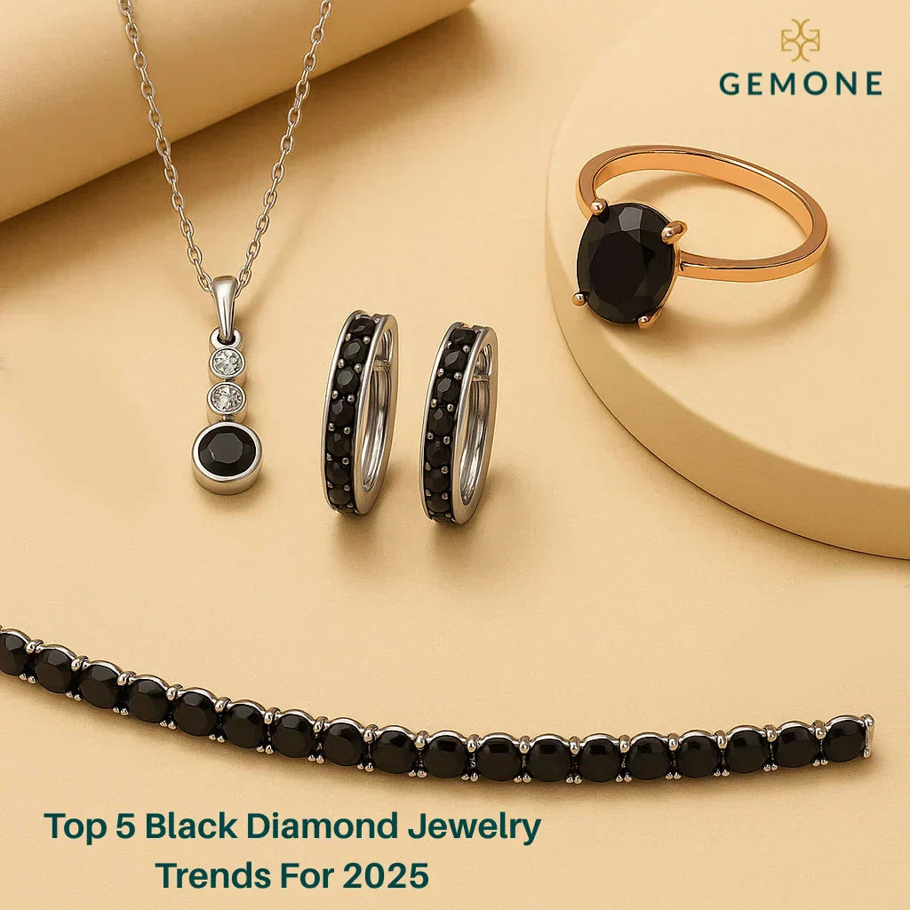 Top 5 Black Diamond Jewelry Trends For 2025