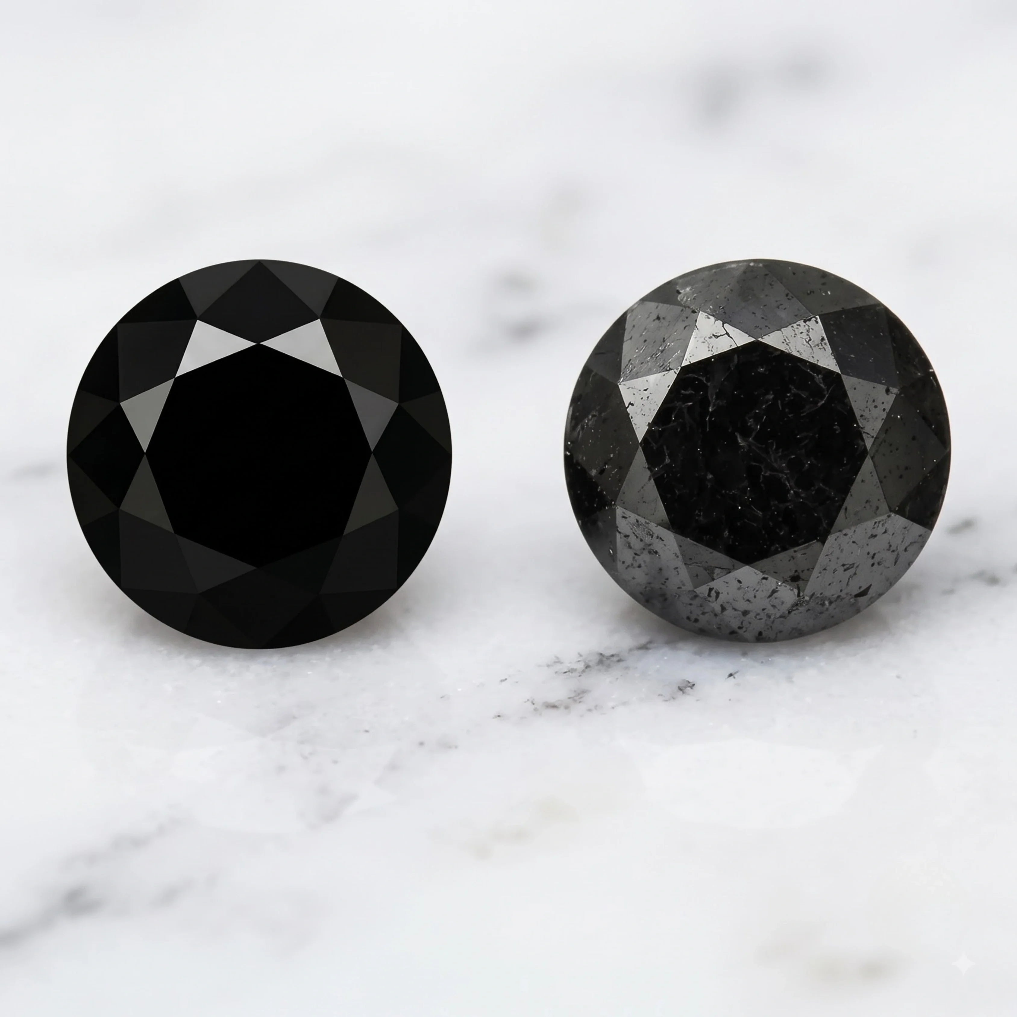 Treated Black Diamonds vs Natural Black Diamonds?