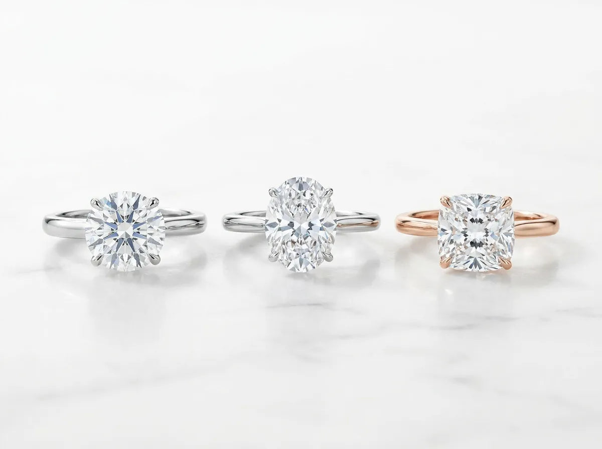 Trending diamond cuts for engagement rings