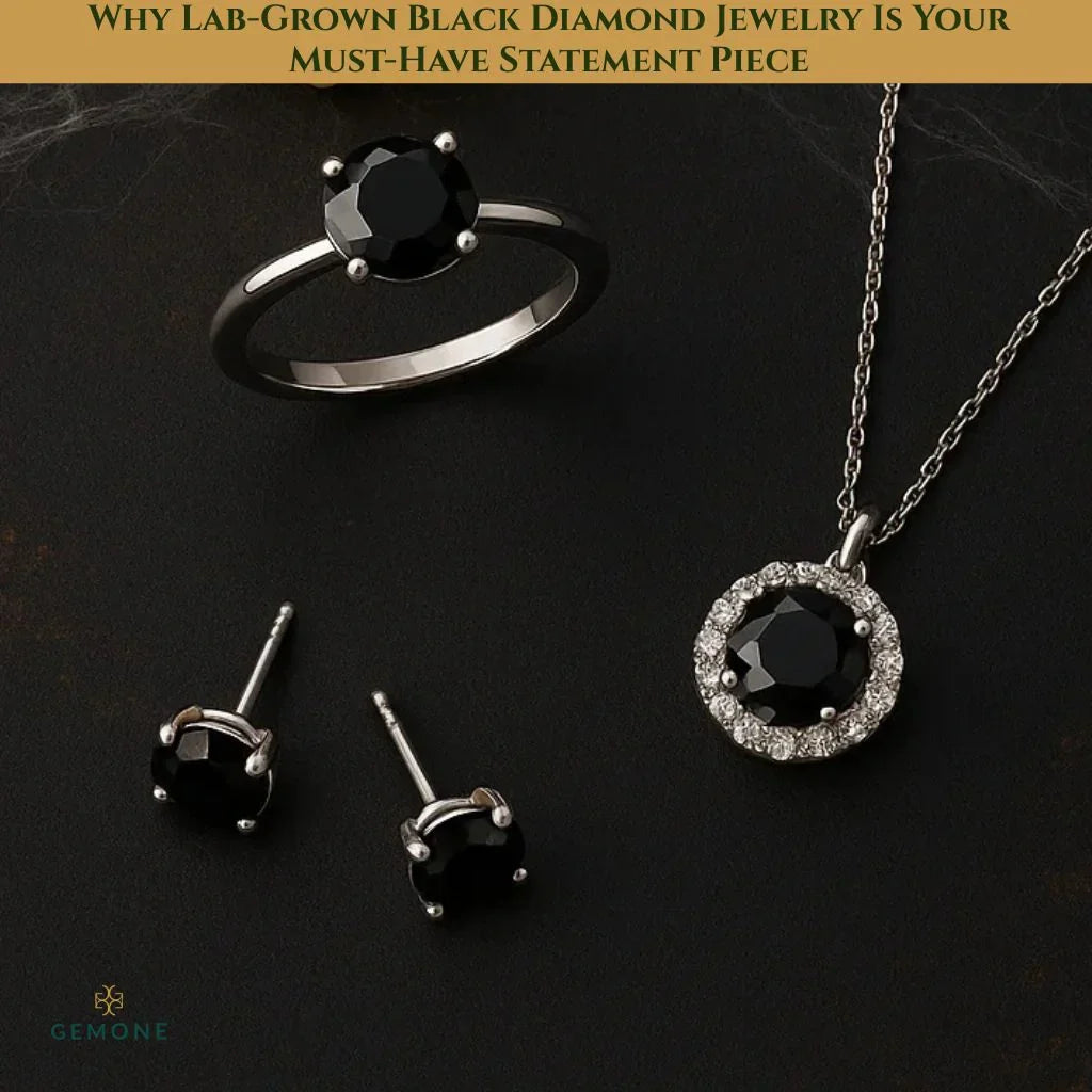 Why Lab-Grown Black Diamond Jewelry Is Your Must-Have Statement Piece