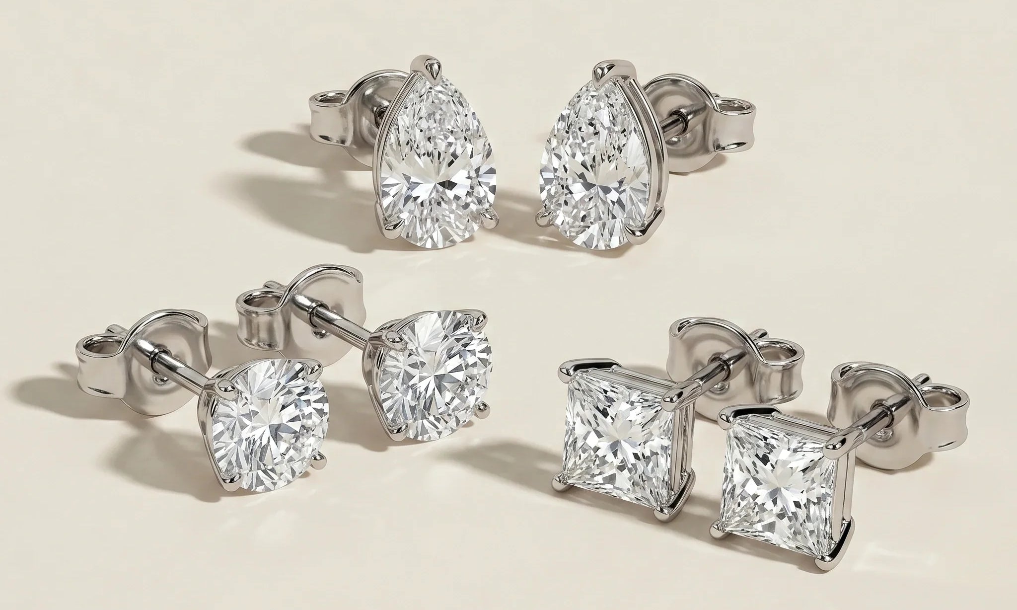 Diamond Stud Earrings