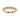 0.21 Carat Round Shape 7 Stone Diamond Wedding Band In Rose Gold