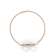 0.50 Carat Diamond Infinity Bracelet in Rose Gold