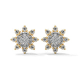 0.56 Carat Lab Grown Diamond Stud Earrings for Women