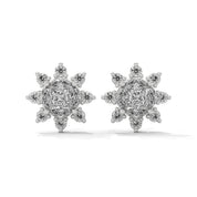 0.56 Carat Lab Grown Diamond Stud Earrings for Women 950 Platinum Natural Diamond