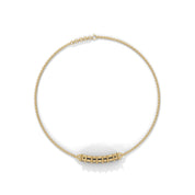 0.50 Carat Diamond Station Bracelet in Yellow Gold