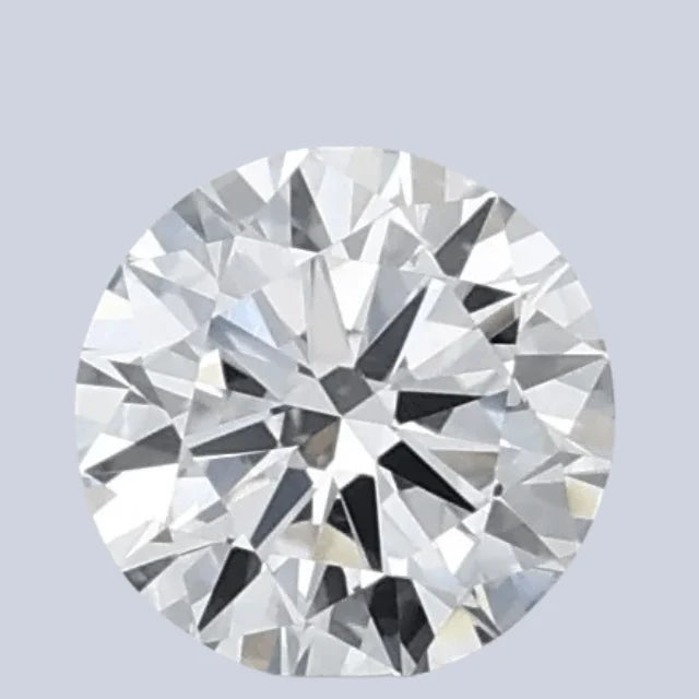 0.58 Carat Round Shape Lab Grown Diamond