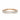 0.60 Ct Round Cut Basket Setting Diamond Half Eternity Band In Rose Gold