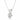 0.60 Ct Solitaire Round Cut Pendant in White Gold