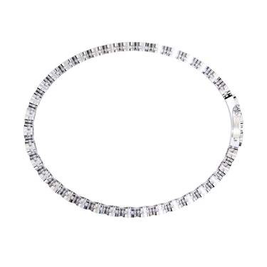 0.60 Carat Round Cut Diamond Tennis Bracelet In White Gold