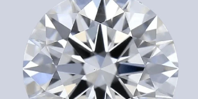 0.73 Ct Round Brilliant Cut Synthetic Diamond