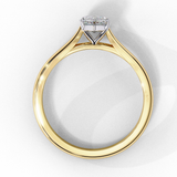 0.80 Carat Marquise Cut Diamond Solitaire Engagement Ring In Yellow Gold