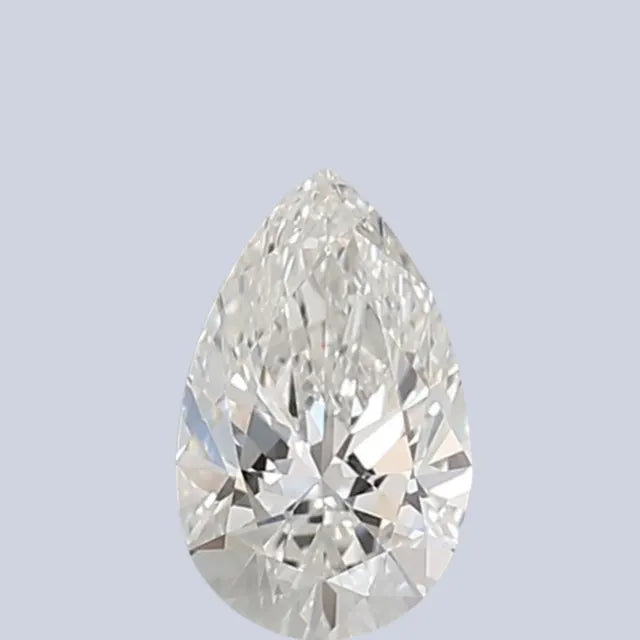 0.80 Ct Wt Pear Cut Man Made Diamond