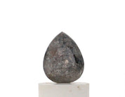 0.83 Carat Pear Shape Salt and Pepper Diamond