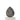 0.83 Carat Pear Shape Salt and Pepper Diamond