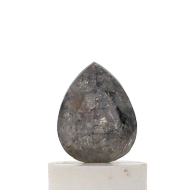 0.83 Carat Pear Shape Salt and Pepper Diamond